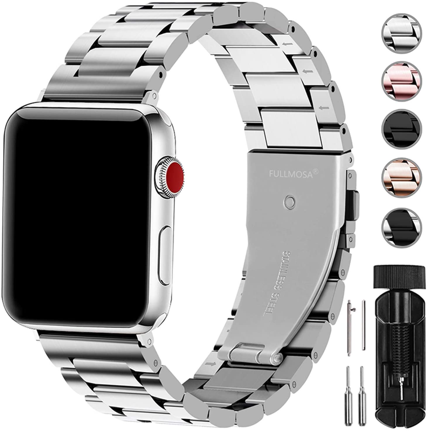 Fullmosa Compatible with Apple Watch Straps 40mm 41mm 38mm 42mm(Series 11/10)