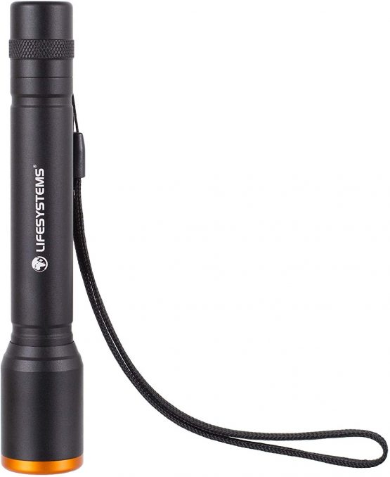 Lifesystems Intensity 370 Lumens Water Resistant Torch With 5 Lighting modes and 60hrs Battery