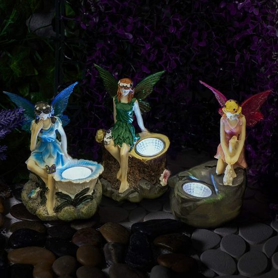 fairy solar garden ornaments