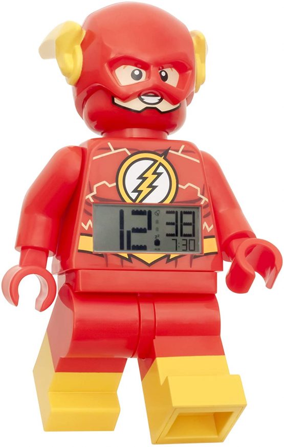 LEGO Alarm Clock, Red, 9 Inches - Image 4