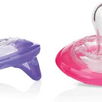 Nûby Natural FlexTM Dummies Cherry Shape Purple & Pink 6-36 Months