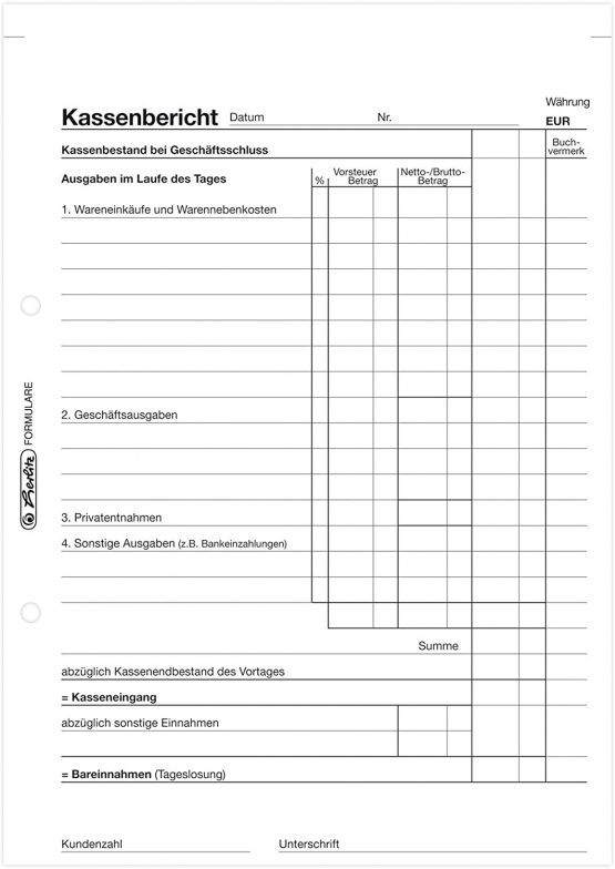 Herlitz Receipts A5,1 Piece,50 Sheets - Image 3