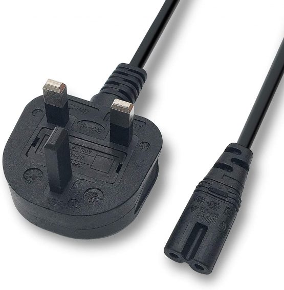 XINYUWIN Figure 8 C7 Mains Power cable Compatible With HP Envy/OfficeJet, Canon Pixma/Maxify, Brother/Dymo Label Writer, PS4, Printer, Digital Camera, LED LCD Smart TV Monitor - Image 2