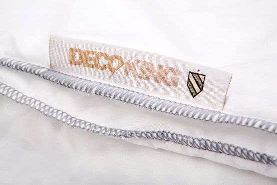DecoKing 200x200 cm Summer Duvet Quilt Hypoallergenic 100% Microfibre Oeko Tex Standard 100 White Libra - Image 3