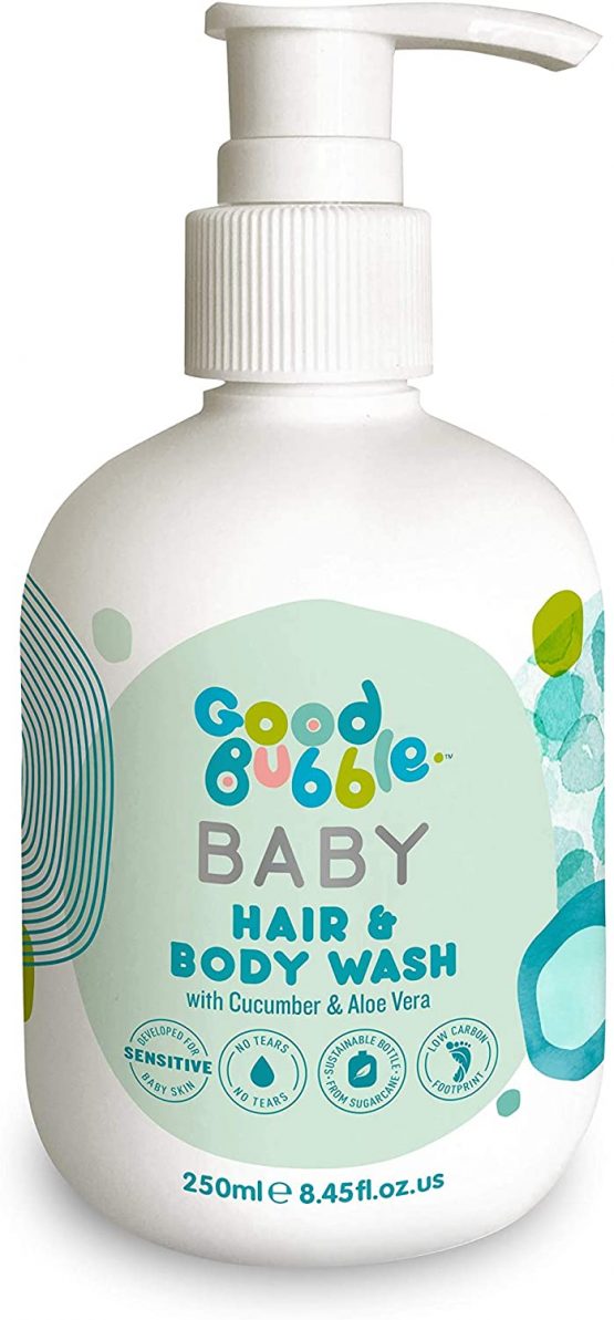 Good Bubble Baby Hair and Body Wash with Cucumber and Aloe Vera 250ml