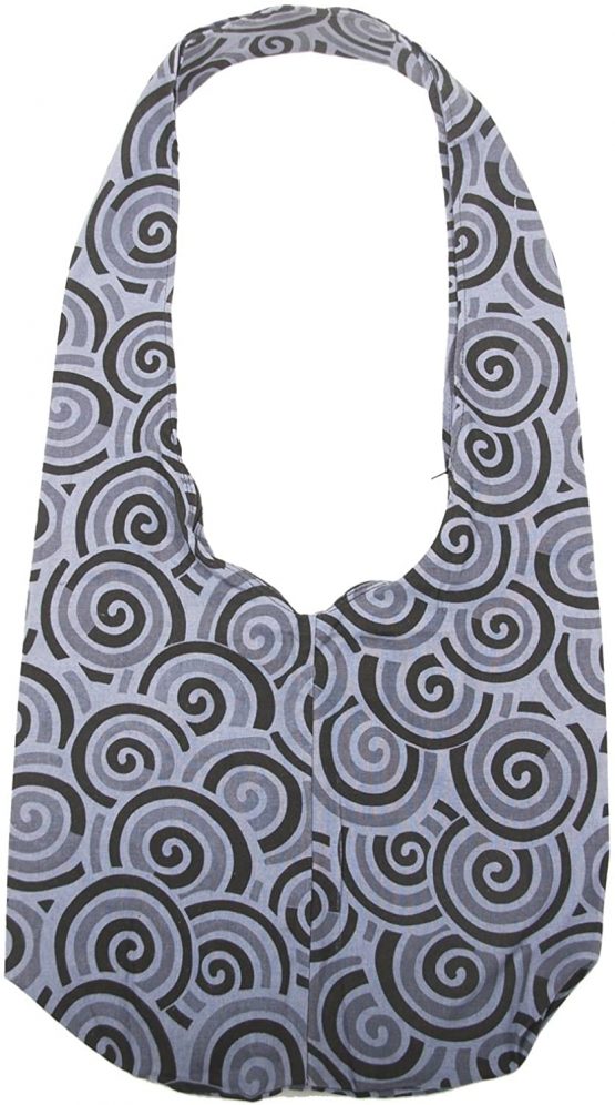 Lofbaz Women's Elephant Spiral Crossbody Cotton Boho Bag