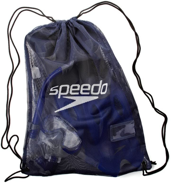 Speedo Unisex-Adult Pool Mesh Bag, Navy