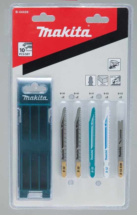 Makita B-44426 Jigsaw Blade Pack B, Multi-Colour