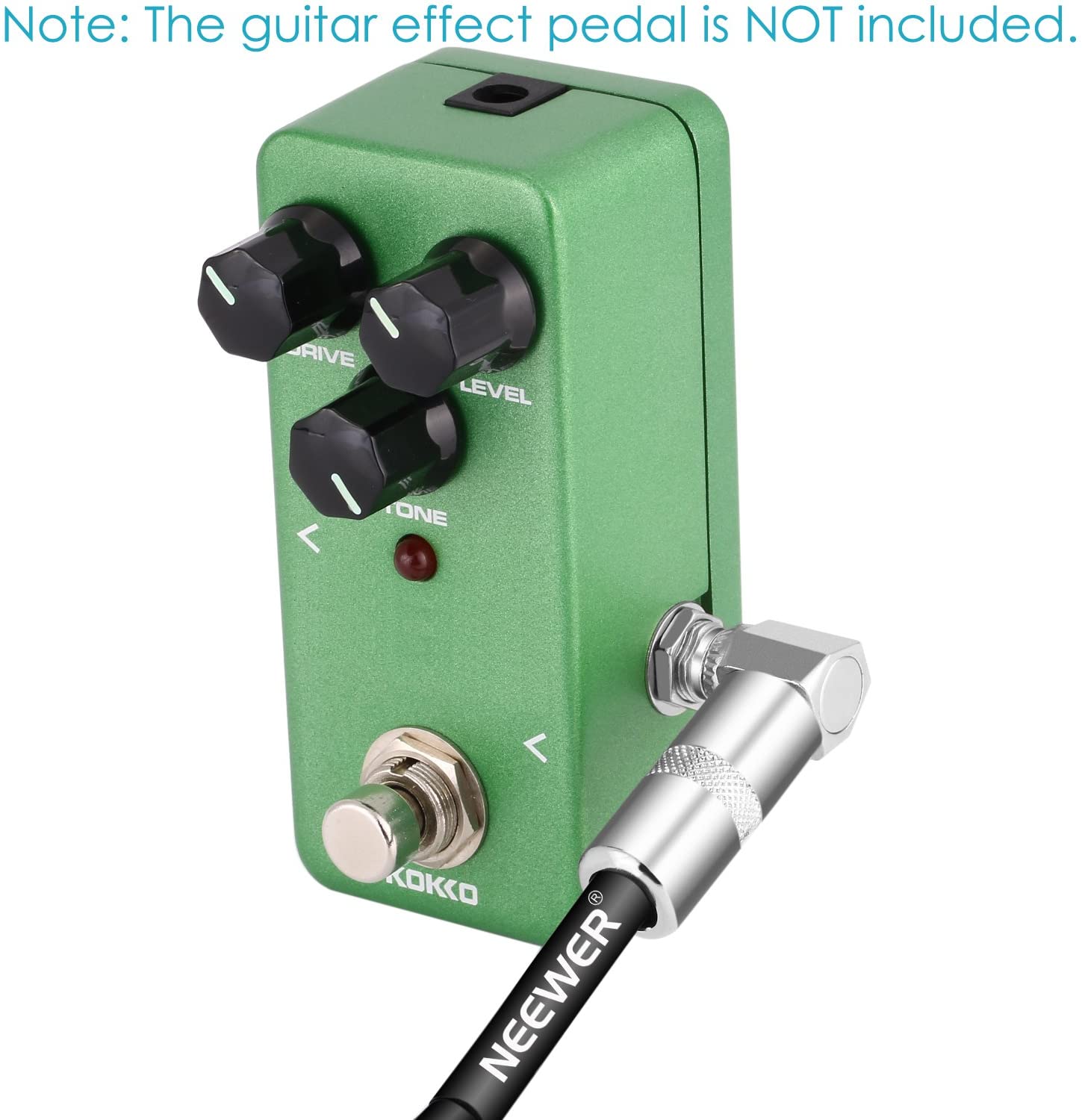 Neewer 2M Dauerhafte Gitarrenkabel mit Standard1/4ZollDirekt zum