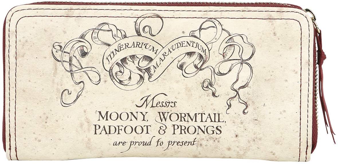 Purse Large - Harry Potter (Marauders Map), Multicoloured, Standard - Image 3