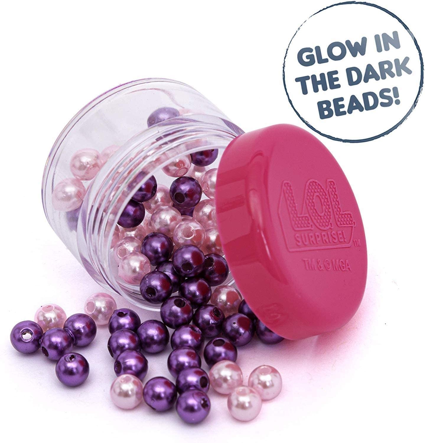 LOL Surprise! Glitter Purse & Jewellery Set for Girls, LOL Make Your Own Jewellery Set Includes LOL Glitter Purse, Beads - Image 3
