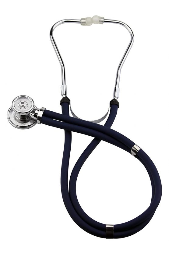 Primacare DS-9181-BL Professional Aneroid Sphygmomanometer and Sprague Rappaport Stethoscope, Manual Blood Pressure Kit with Cuff and Carrying Case, Blue - Image 3