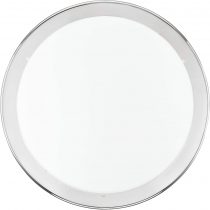 EGLO 82944 PLANET Ceiling Light in Chrome and White Satin Glass