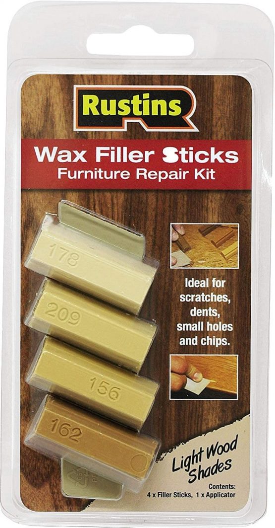 Briwax BWSWSLGT Filler Sticks Wax, Light