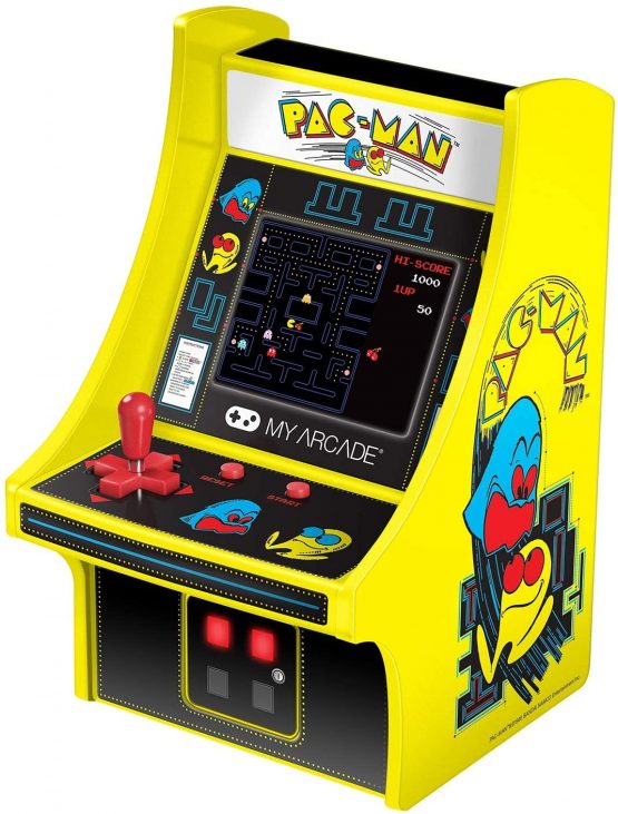 6" Collectible Retro Pac-Man Micro Player (Electronic Games)