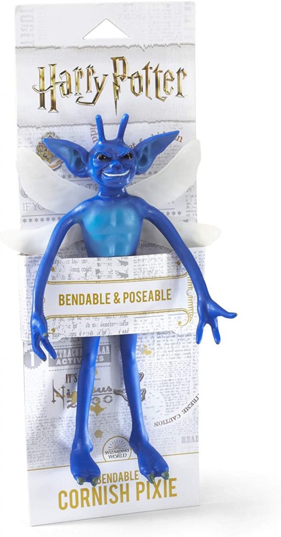 The Noble Collection Bendable Cornish Pixie Figure Officially Licensed 7in (18 cm) Harry Potter Bendable Toy Posable Collectable Chamber of Secrets Doll Figure - For Kids & Adults