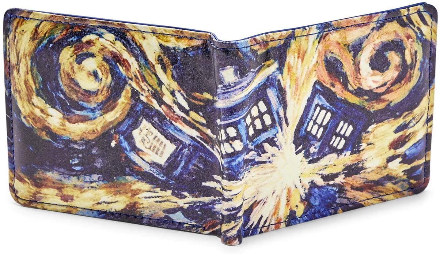 Doctor Who Exploding TARDIS Bi-Fold Wallet, Blue - Image 3