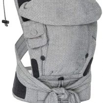 Hoppediz Bondolino Comfort Carrier for Babies Incl. Instruction, London Black-White