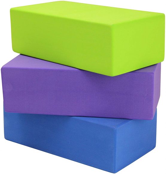 Yoga-Mad High Density Yoga Brick Blocks, Anti Slip, Lightweight and Travel Friendly - Image 3
