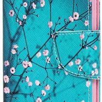 Tophung Huawei P Smart Case, Premium PU Leather Flip Wallet Case Notebook Style TPU Inner with Folio Magnetic Stand Card Holder Slot Protective Skin Cover for Huawei P Smart/Enjoy 7S Kapok