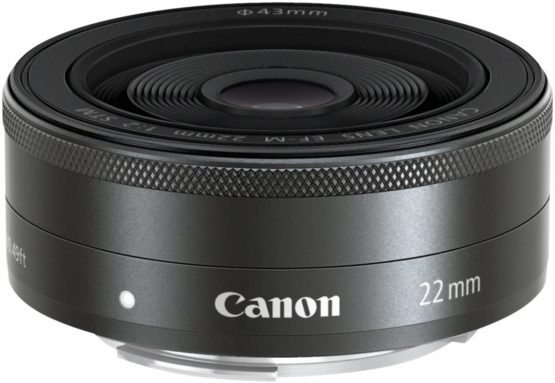 Canon EF-M 22 mm f/2 STM Lens, Black - Image 2