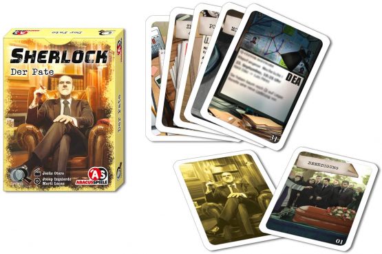 ABACUSSPIELE 48194 Sherlock The Godfather Card Game - Image 3