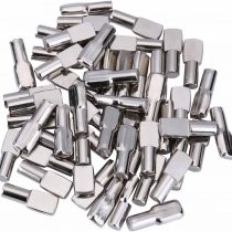 120 Packs Shelf Pins, 5 mm Shelf Support Pegs Spoon Shape Cabinet Furniture