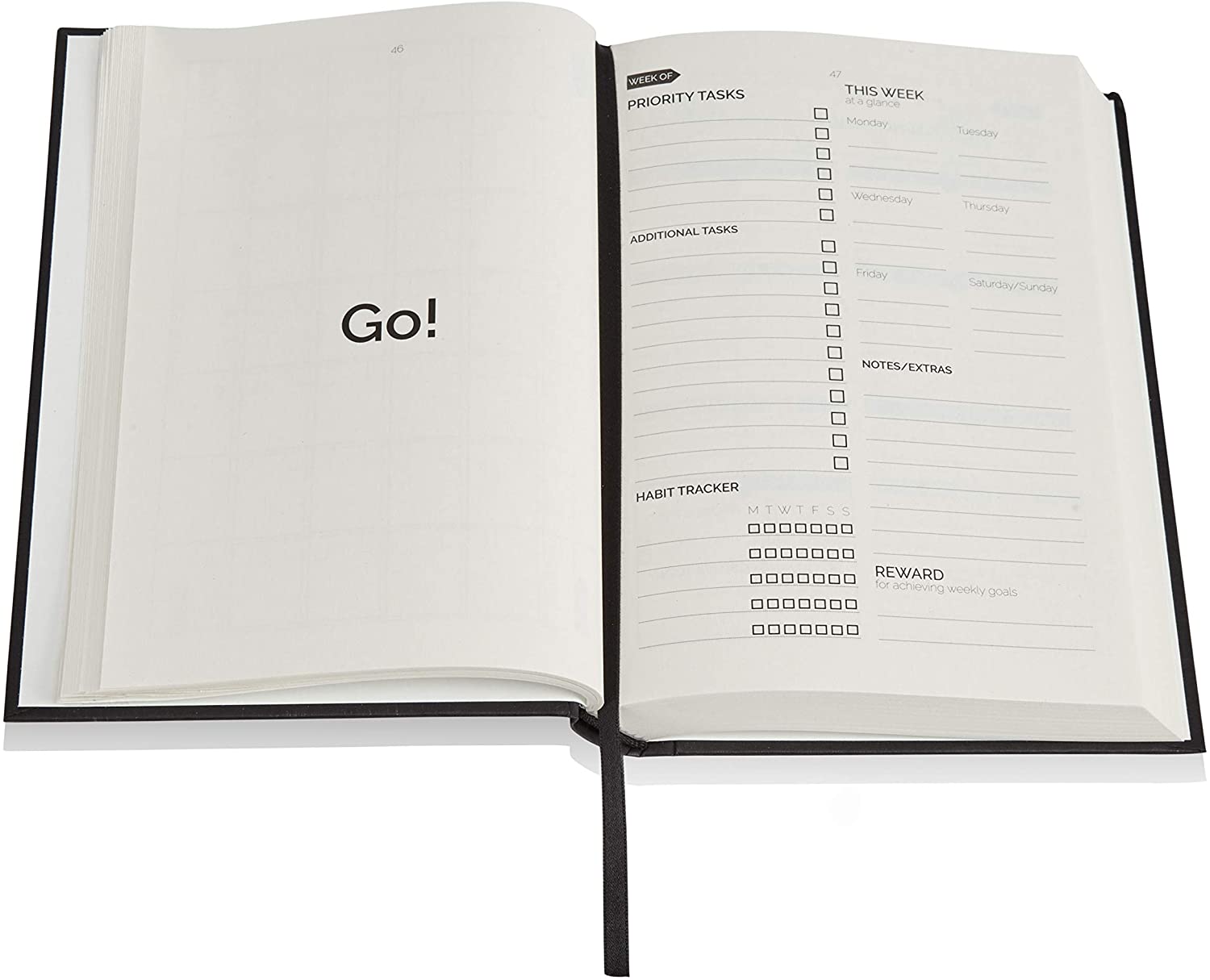 The Procrastinators Planner, Daily/Weekly Organiser Designed to Increase Productivity and Combat Procrastination - Image 4