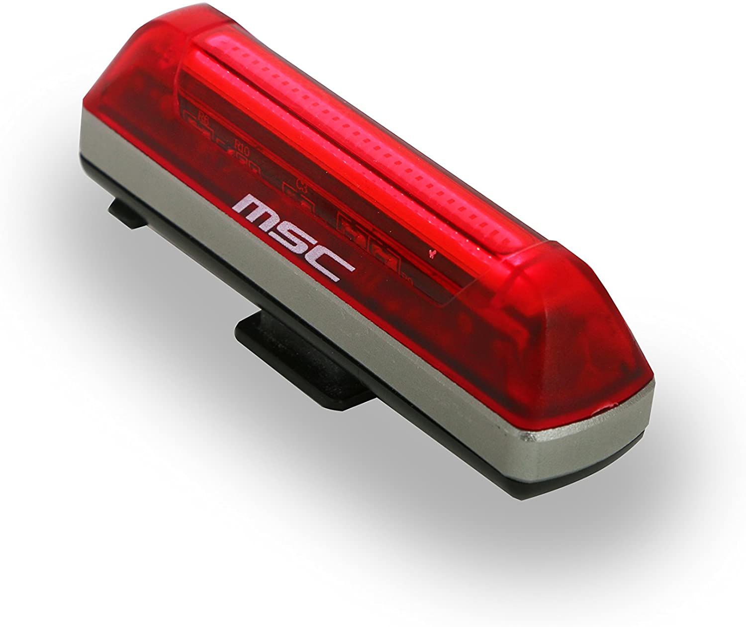 MSC Bikes light40rr Rear LED Red Light, Black, 40 Lumens