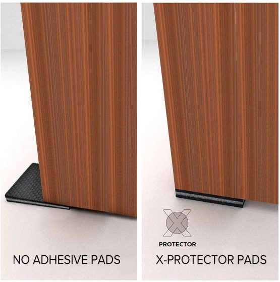 Non Slip Pads X-PROTECTOR - Floor Protector Pads - 8 pcs 100 mm Furniture Pads! Floor Protectors Pads - Rubber Feet – Premium Anti Slip Rubber Pads for Furniture Feet. FIX Furniture in Place! - Image 4