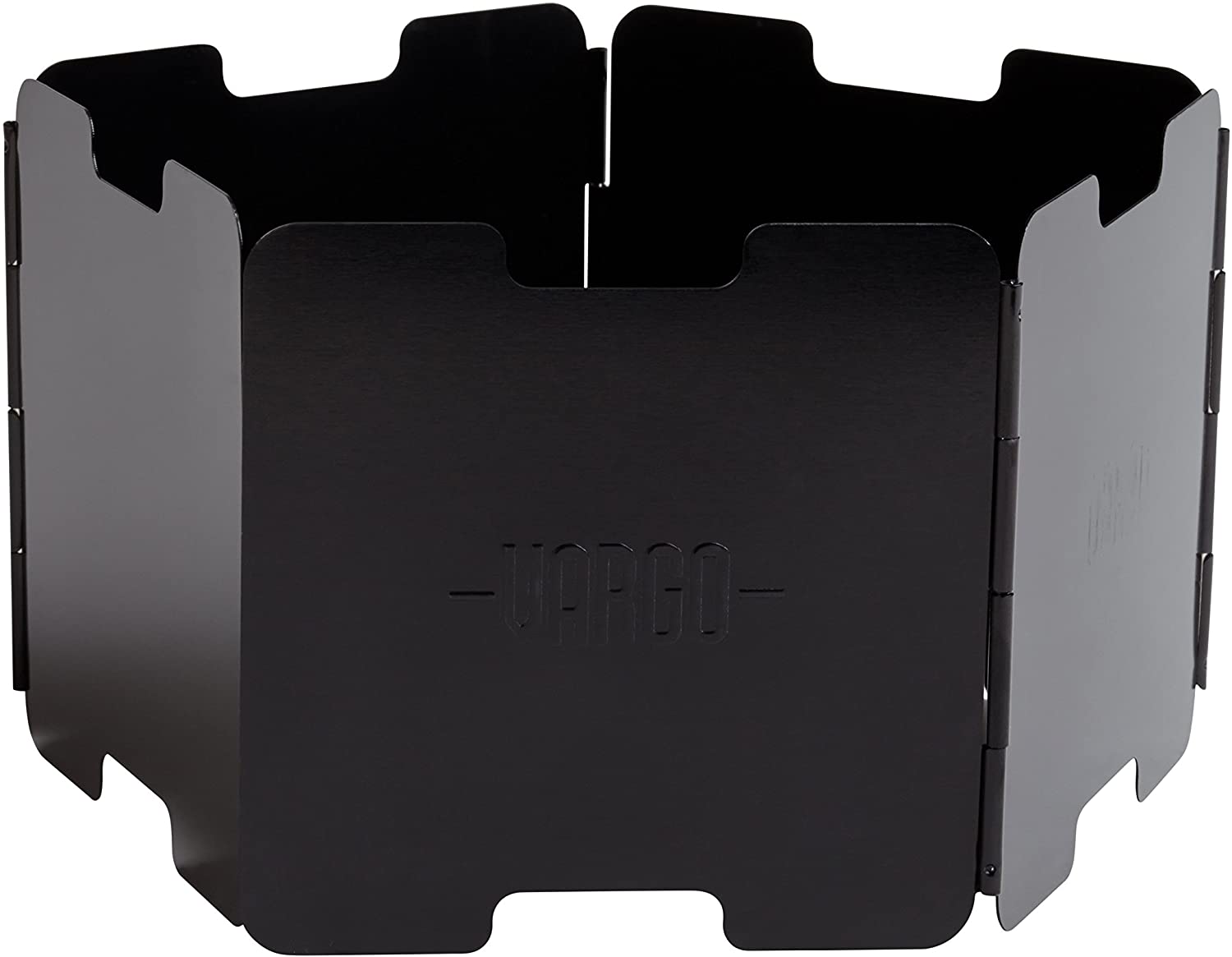 VARGO 1644270 Aluminium Wind Shield Black, Standard