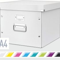 Leitz Suspension File Box, A4, Click and Store Range 60460001 - White