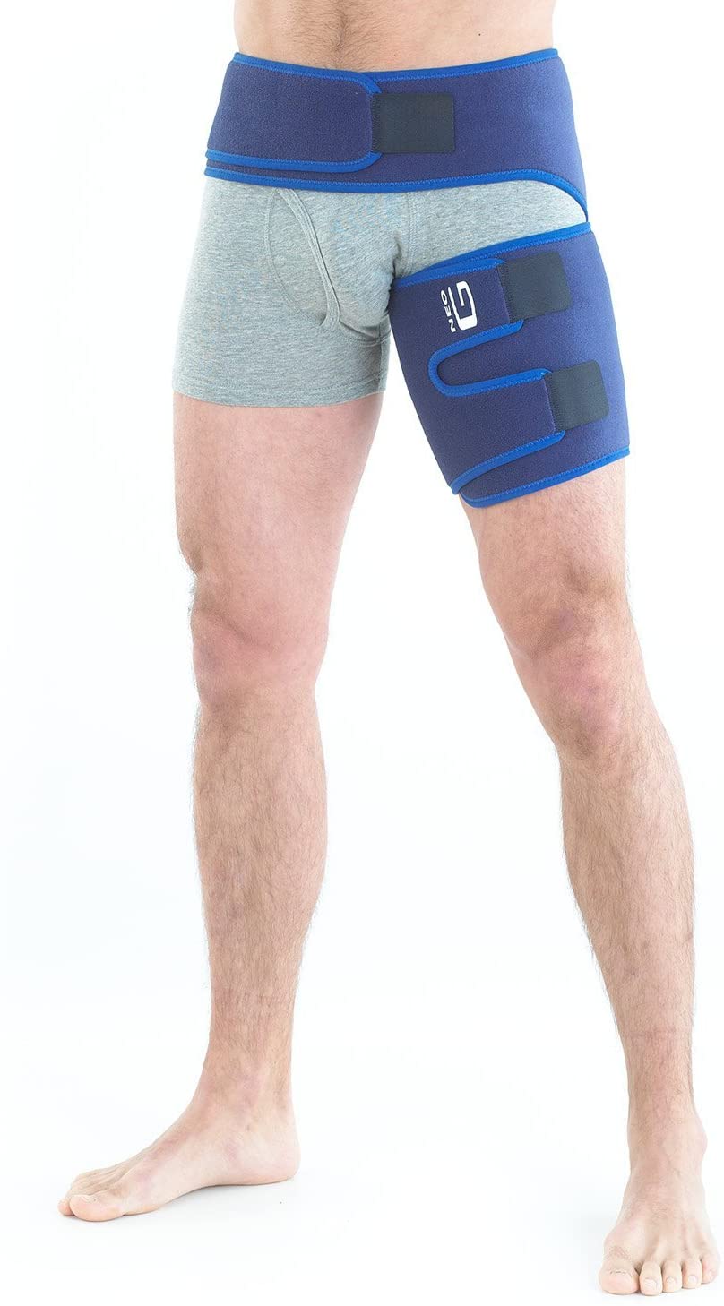 Neo-G Groin Support Men and Women for Thigh Hamstring, Pulled Groin, Strains, Sprains, Hamstring Support, Thigh Support - Image 3