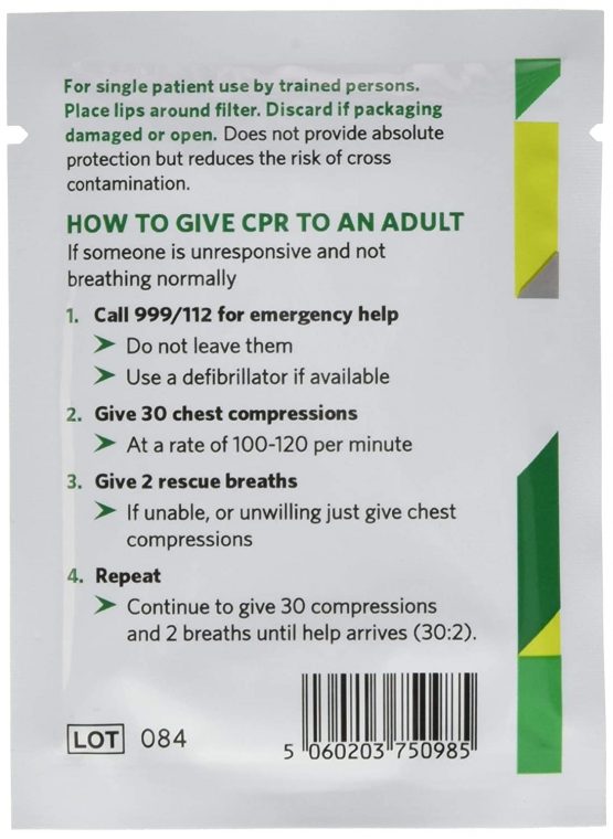 St John Ambulance Face Shield - Pack of 10 - Image 2