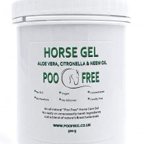 POO FREE Natural ALOE VERA, NEEM & CITRONELLA GEL FOR HORSES - 500 g Cools and Moisturises, Soothes, Relieves Itchiness, Eliminates Smells. Beneficial for Dry, Damaged, Sensitive Skin.