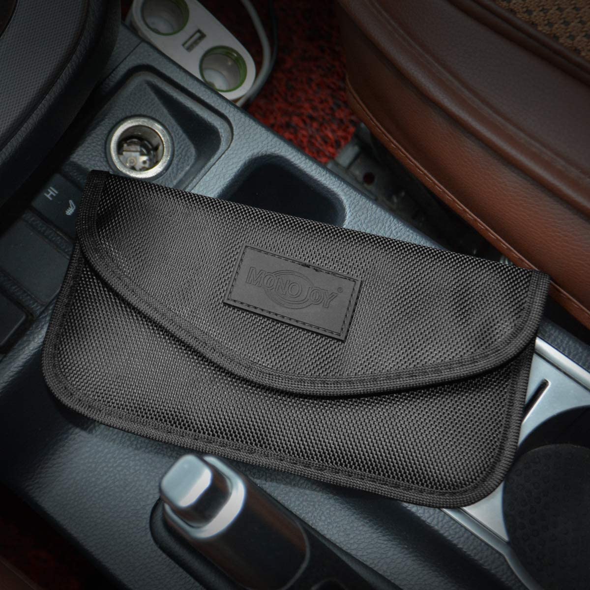 MONOJOY Faraday Pouch for Car Keys Phones,Large Faraday Bag, Car Key