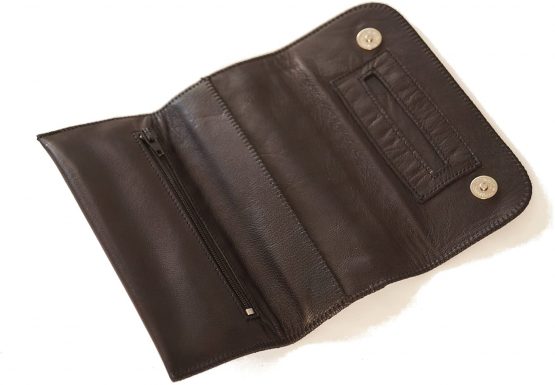 GERMANUS Tobacco Pouch from Genuine Leather - Made in EU - Ferruginus - Image 2