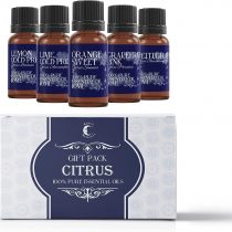 Mystic Moments | Essential Oil Starter Pack - Citrus Oils - 5 x 10ml - 100% Pure