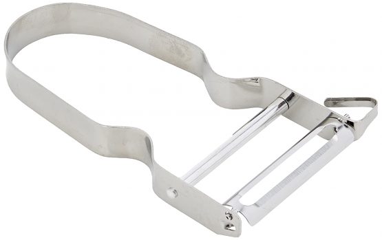 Vogue D053 Speed Peeler Stainless Steel Slicer Cutter Twister Kitchen Tool, Silver