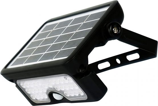 Luceco LEXSF6B40-01 LED Solar Guardian PIR Floodlight 550LM IP65 4000K Black, 5 W - Image 3