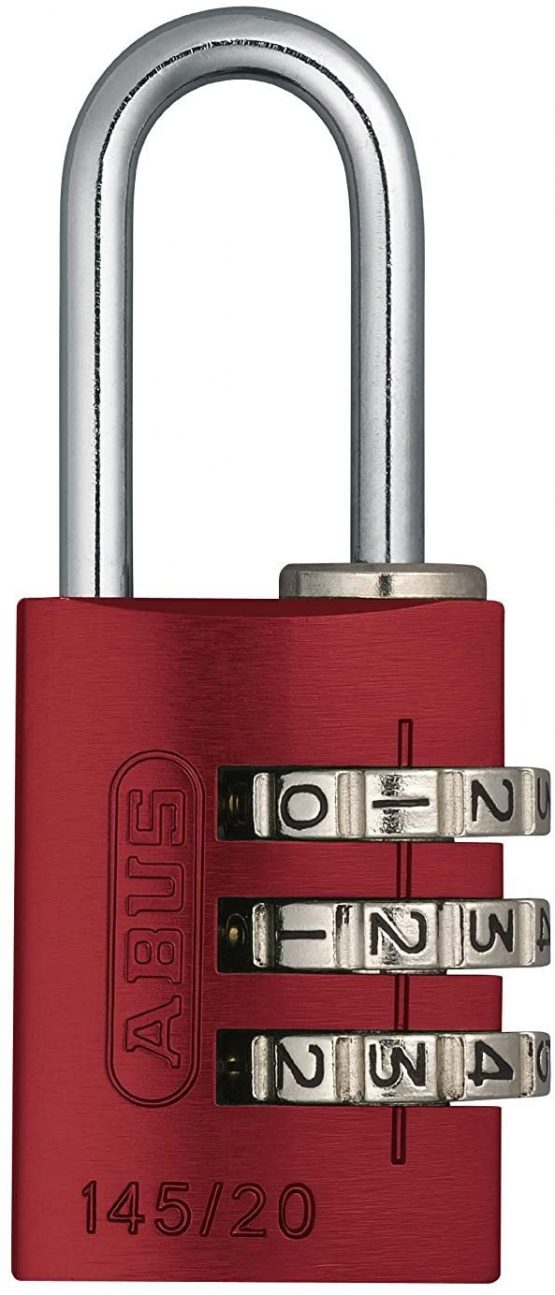 ABUS AB145/20 Rojo Padlock, Red, 20 - Image 2