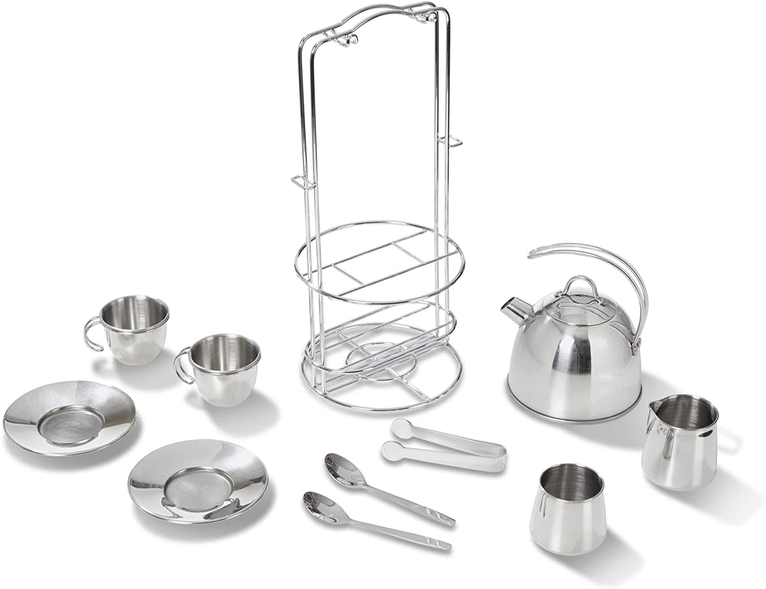 Melissa & Doug Tea set | Pretend Play | Play Food | 3+ | Gift for Boy or Girl
