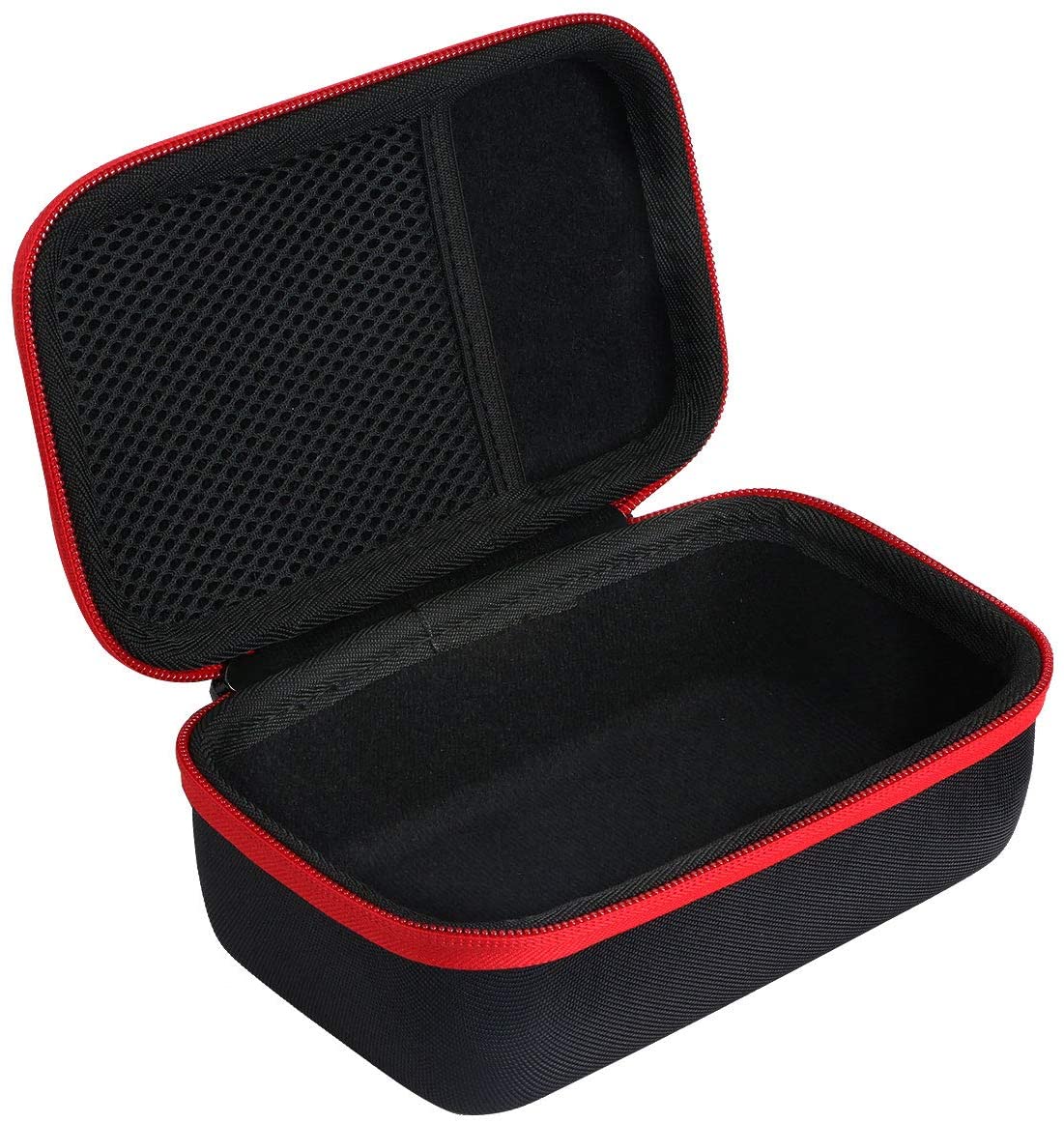 Khanka Hard Case For AstroAI Digital Multimeter TRMS 4000 Counts Volt Meter Manual and Auto Ranging Measures Voltage Tester. (Case only.Red zipper) - Image 2