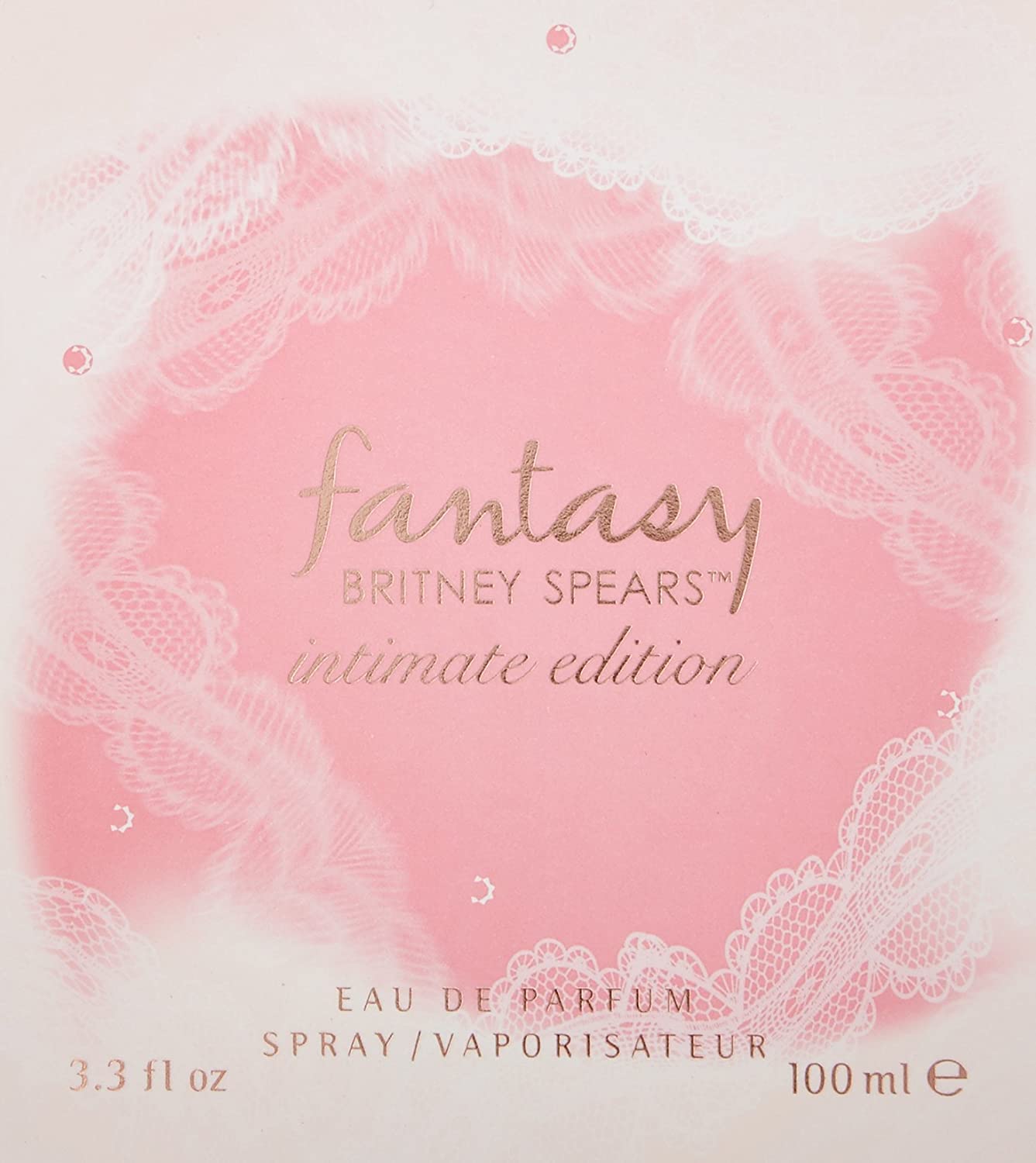 Britney Spears Fantasy Intimate Edition 100 ml, Eau de Parfum for Women, Floral Amber Gourmand Fragrance, Notes of Lychee - Image 2