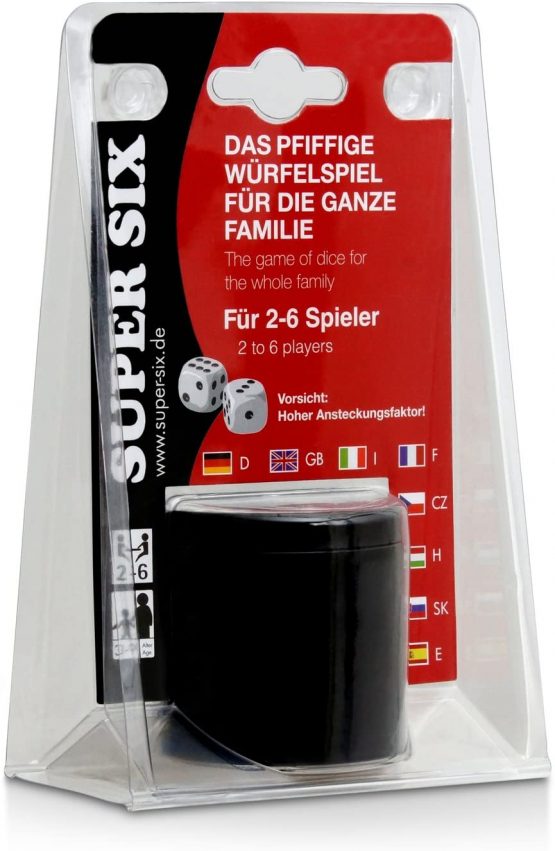 BestSaller 3003 Aluminum Super Six Travel Game, Black, Ø 5 cm - Image 4