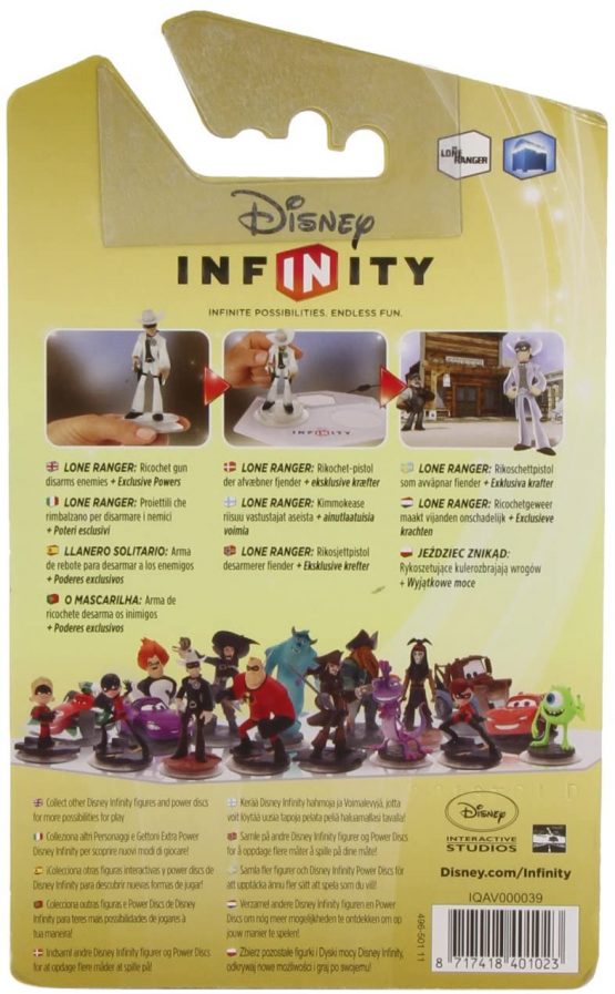 Disney Infinity 1.0 Crystal Lone Ranger Character Figure - Image 2