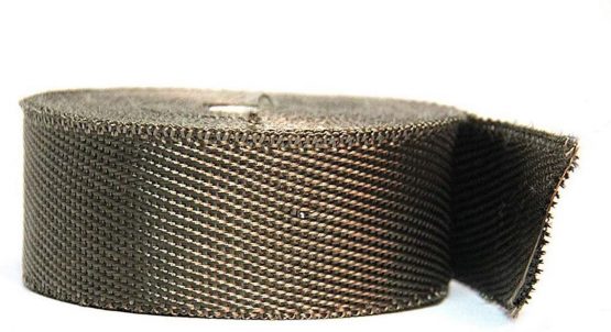 10m Titanium Car Motorcycle Exhaust Manifold Downpipe Heat Wrap Roll + 10pcs Stainless Cable Ties - Image 4