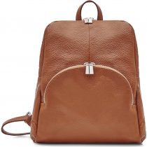 Montte Di Jinne - Italian Leather Backpack, Genuine Leather Handbag, Zip Around, Gifts for women