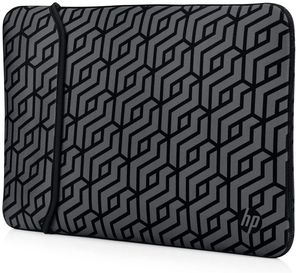 HP Sleeve Case for Laptops grey Pattern: black/silver. 14 Zoll, gray, 14"