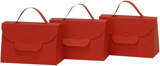 Coloured Box 171 17 Handbag 3 Piece Set Ruby - Image 4